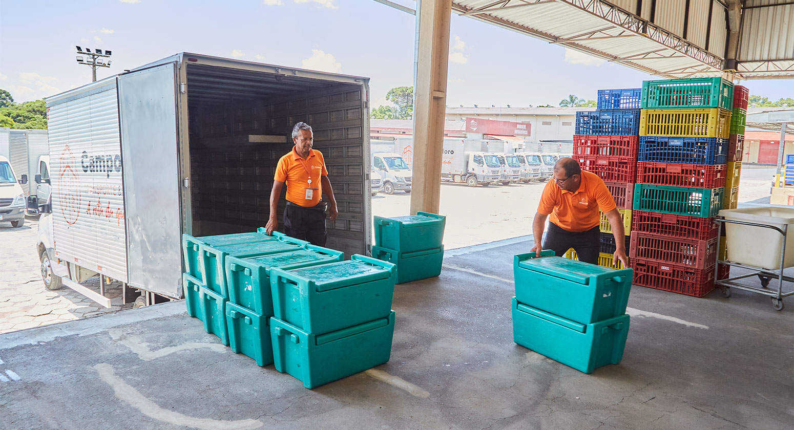 Campodoro distribuição de perecíveis